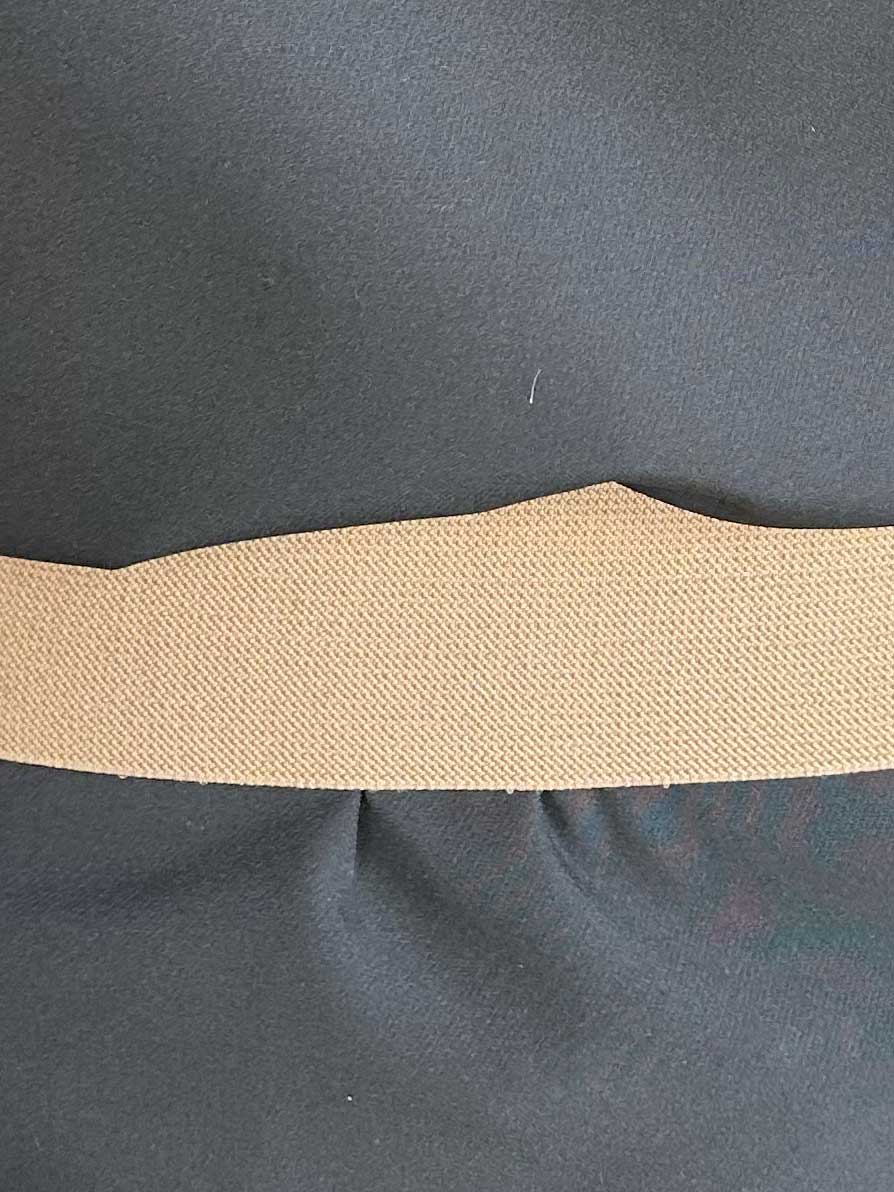 Rena - Elastisk bredt bælte med stort spænde